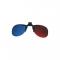 3D紅藍夾子型立體眼鏡