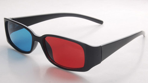 3D紅藍摺疊眼鏡