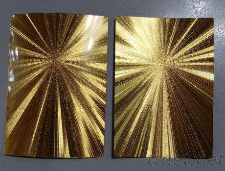 金箔光紋製作